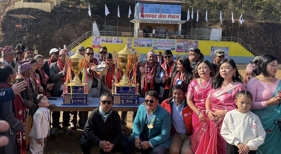 प्रभुराम राई आमन्त्रित फुटबल कप–२०८२ : आयोजक बुइपा–११ को विजयी यात्रा सुरु