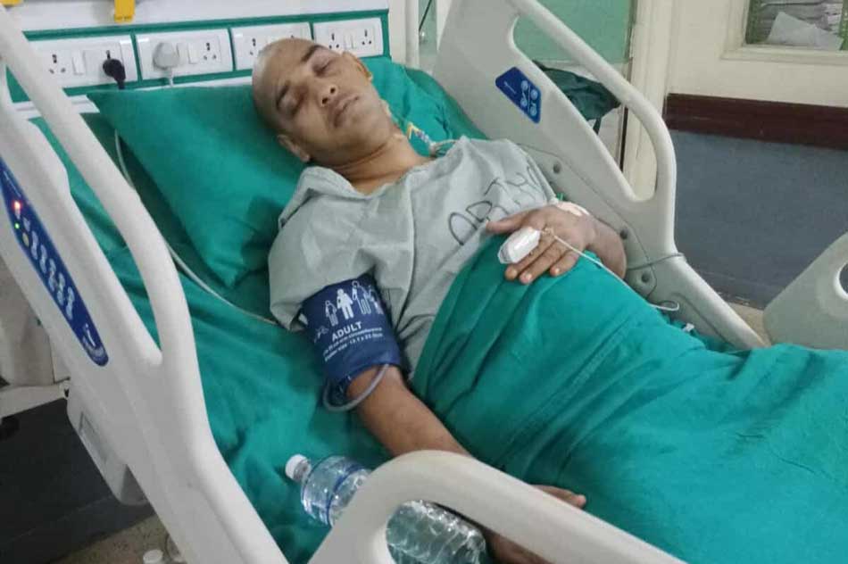 टाउकोमा पानी जमेका बिरामीको उपचारमा आर्थिक सहयोग गर्न वडा कार्यालयको अपिल