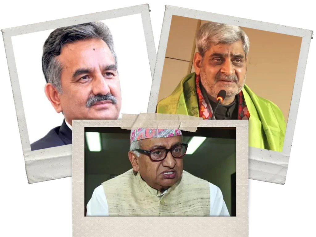 सुरेन्द्र पाण्डे,हृदयेश त्रिपाठी र दीपकुमार उपाध्याय मिलेर नयाँ नागरिक अभियान घोषणा गर्दै